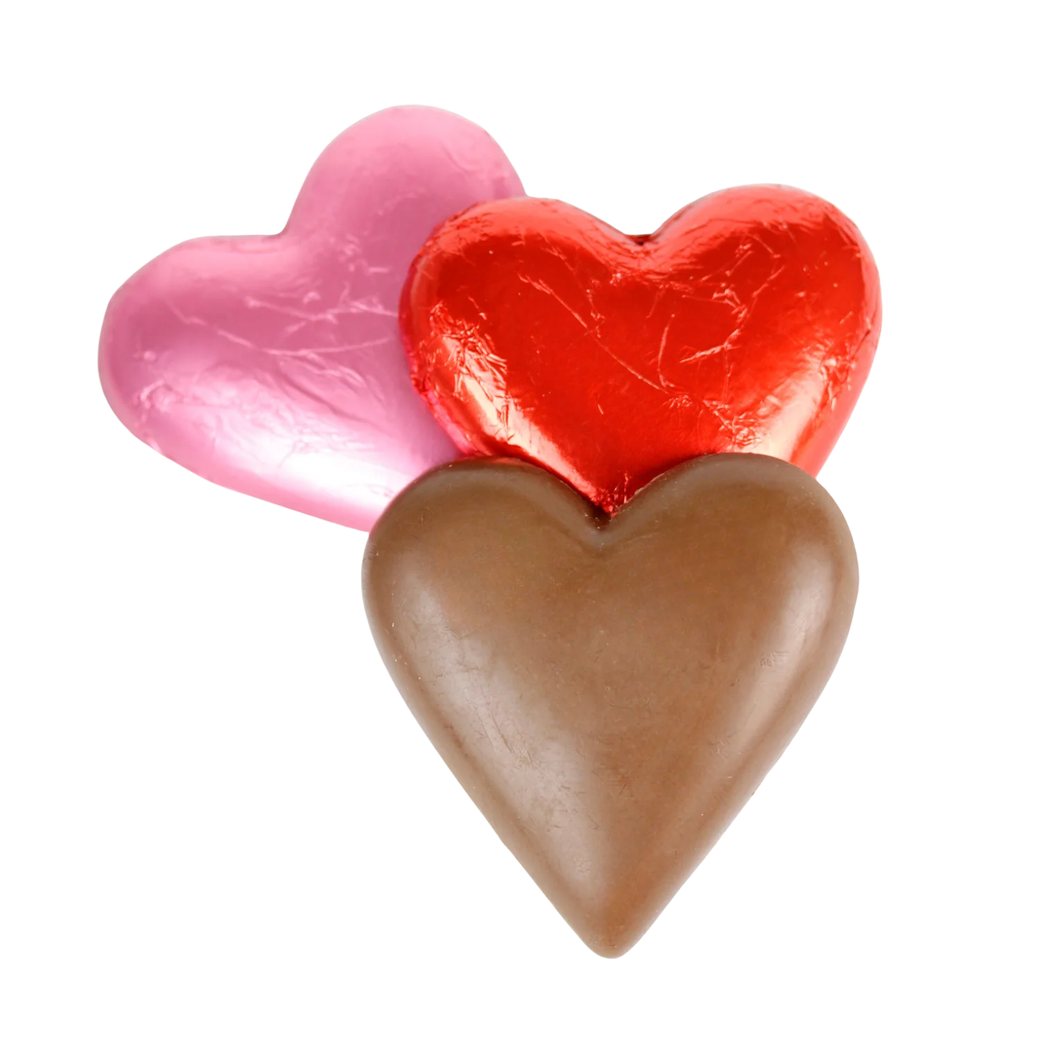 Foiled Heart Solid Milk 100g - Image 2